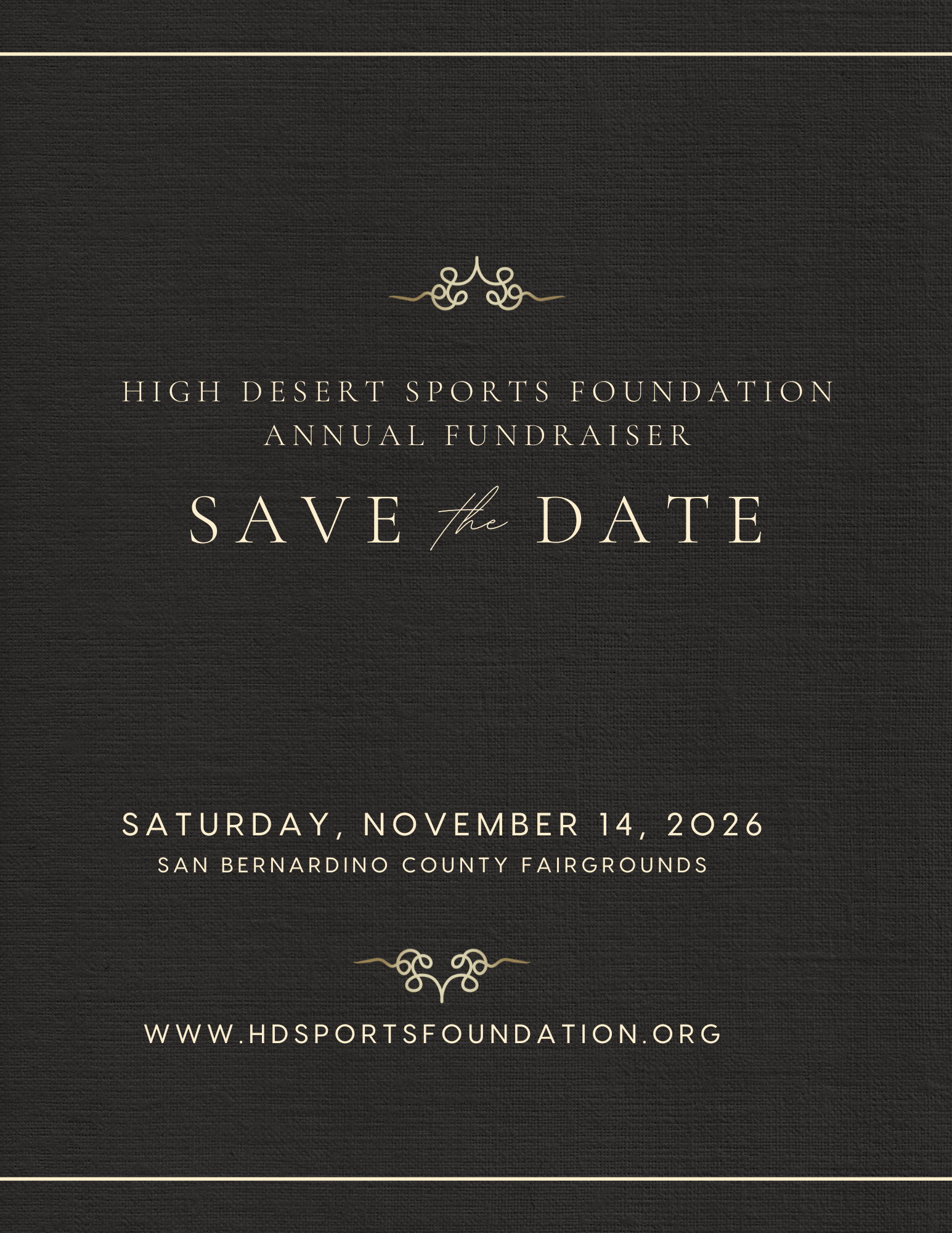 HDSF Save the Date Full Page